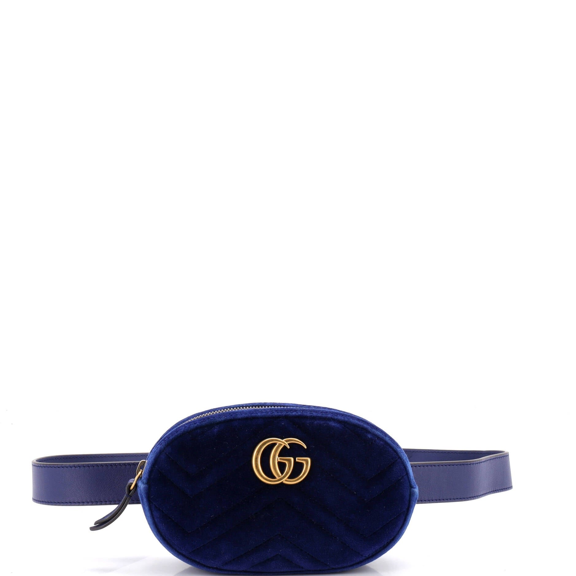 GG Marmont Belt Bag Matelasse Velvet
