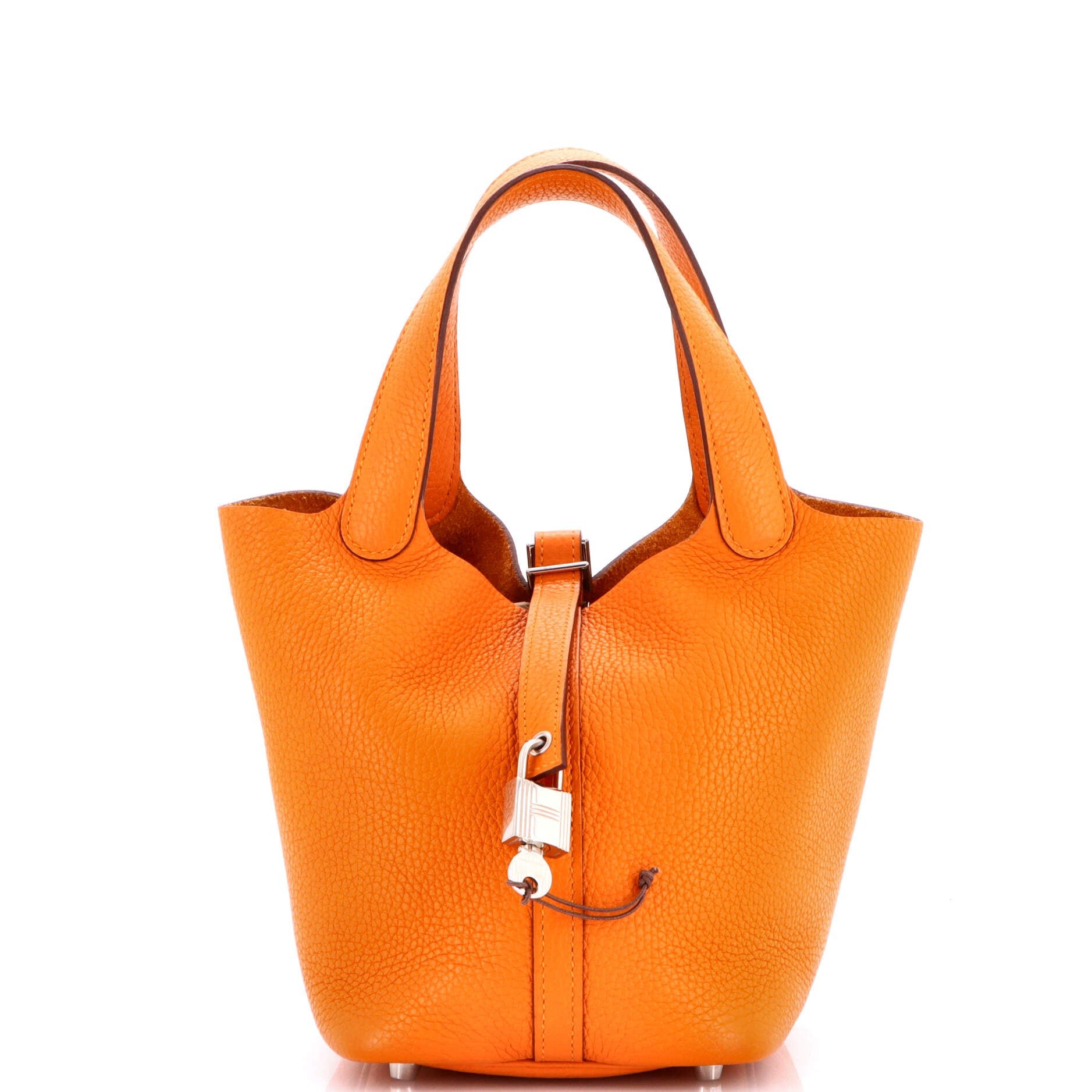 Hermes Picotin Lock Bag Clemence PM