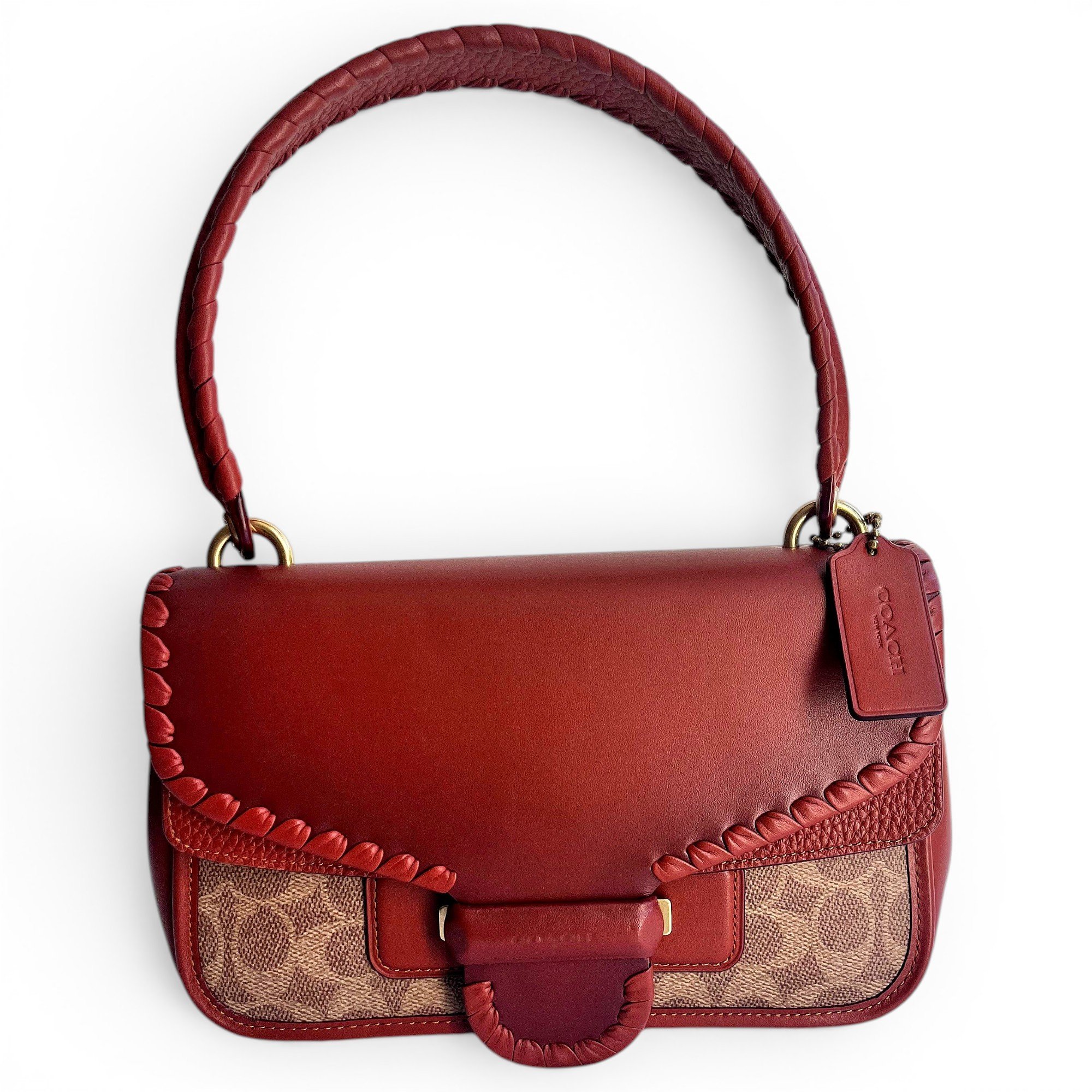 Leather handbag