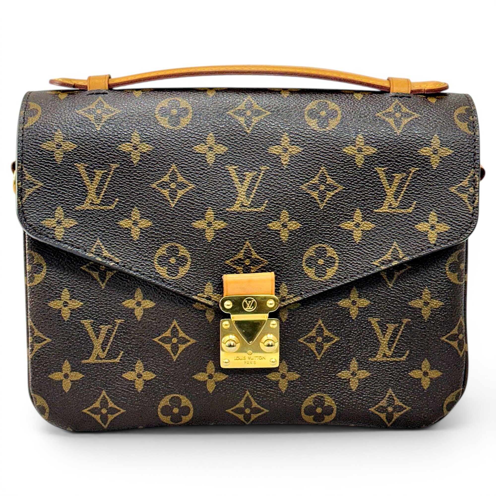 Metis leather handbag