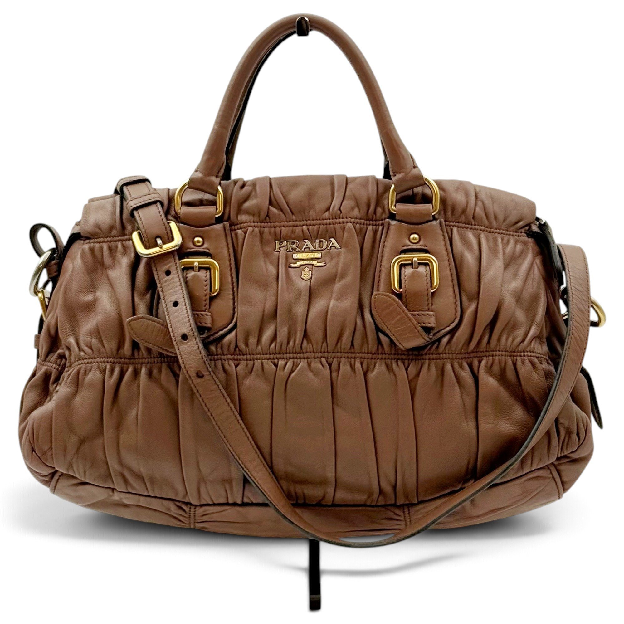 Leather handbag