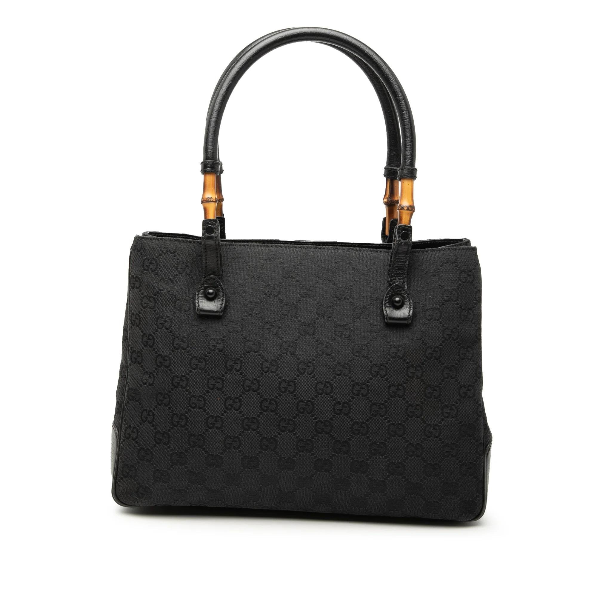 Bamboo leather tote