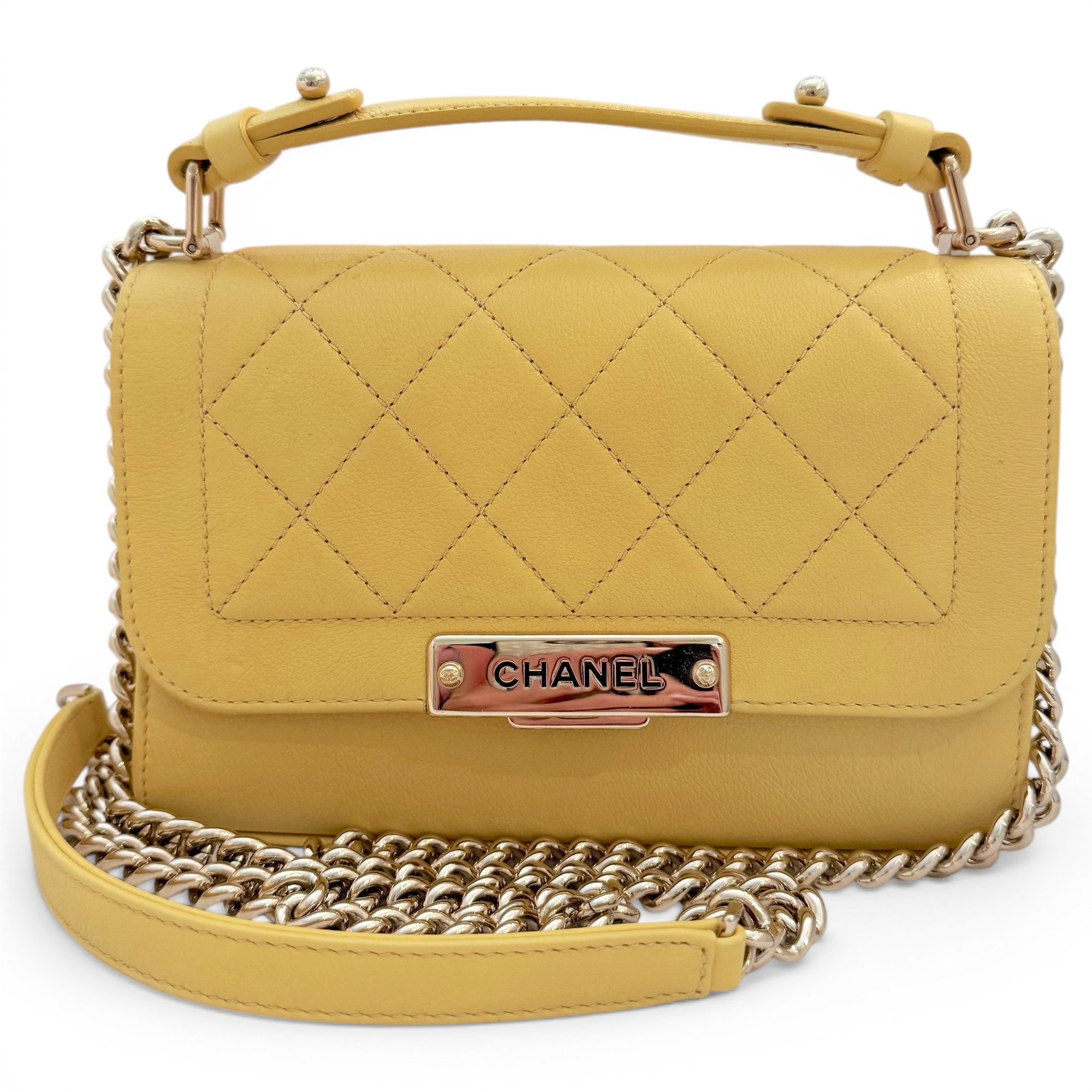 Timeless Classique Top Handle leather handbag