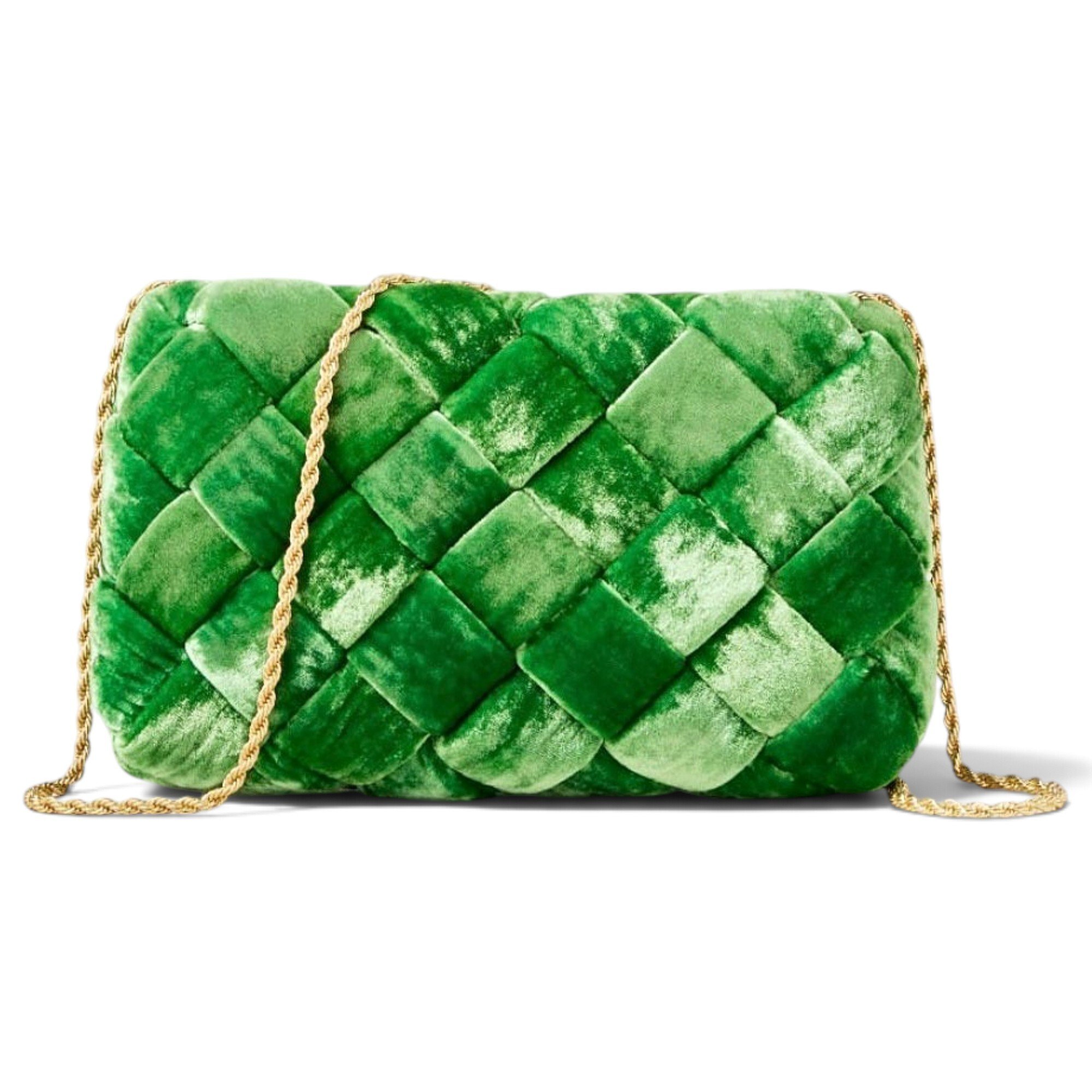 Velvet handbag