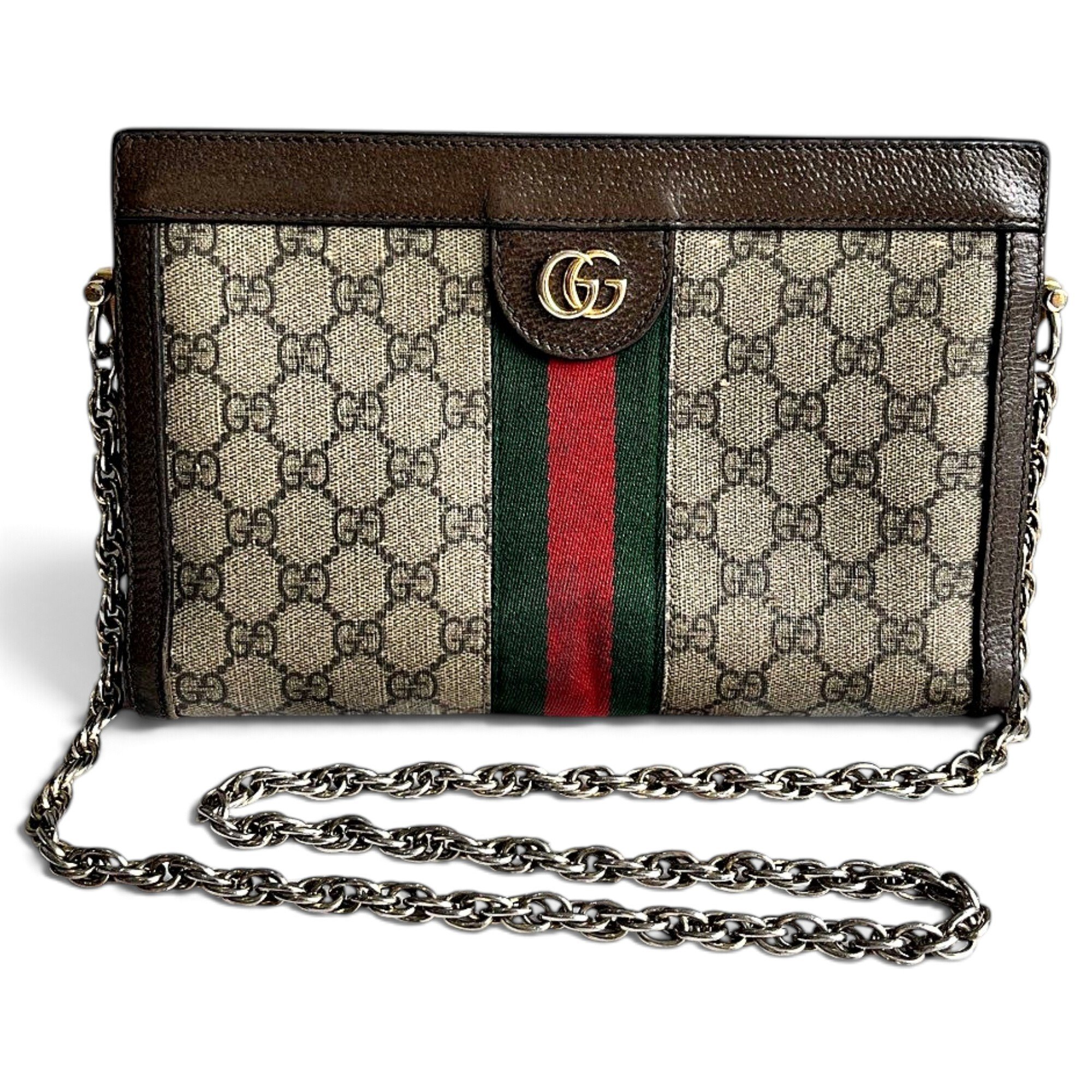 Ophidia Chain cloth handbag