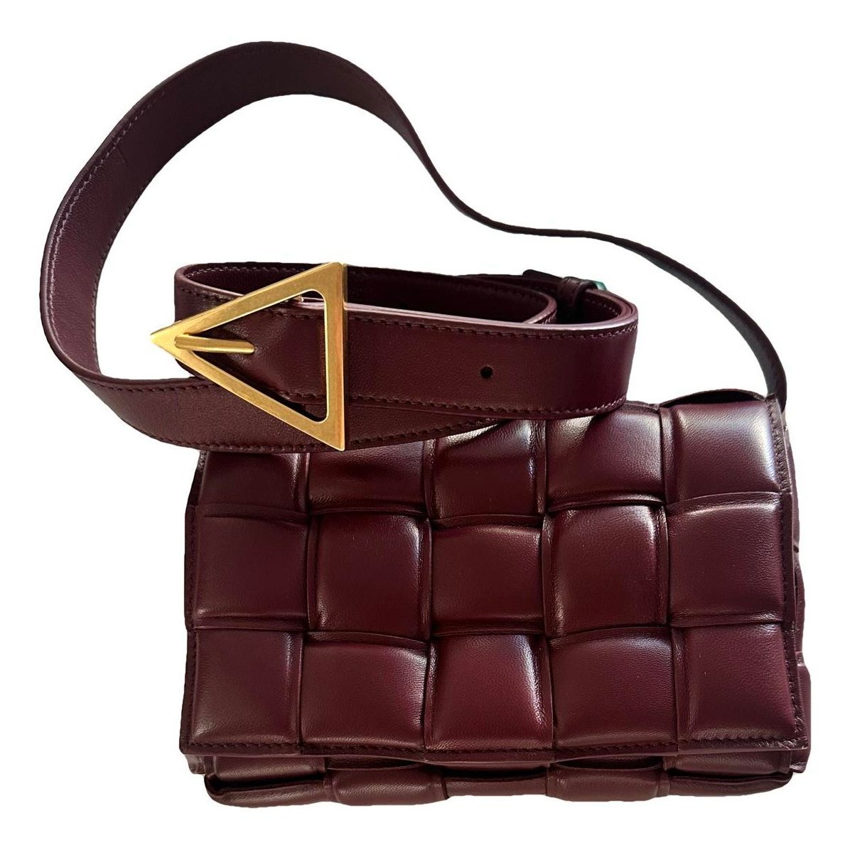 Cassette Padded leather crossbody bag