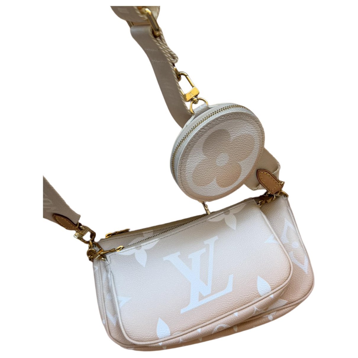 Multi Pochette Accessoires leather crossbody bag