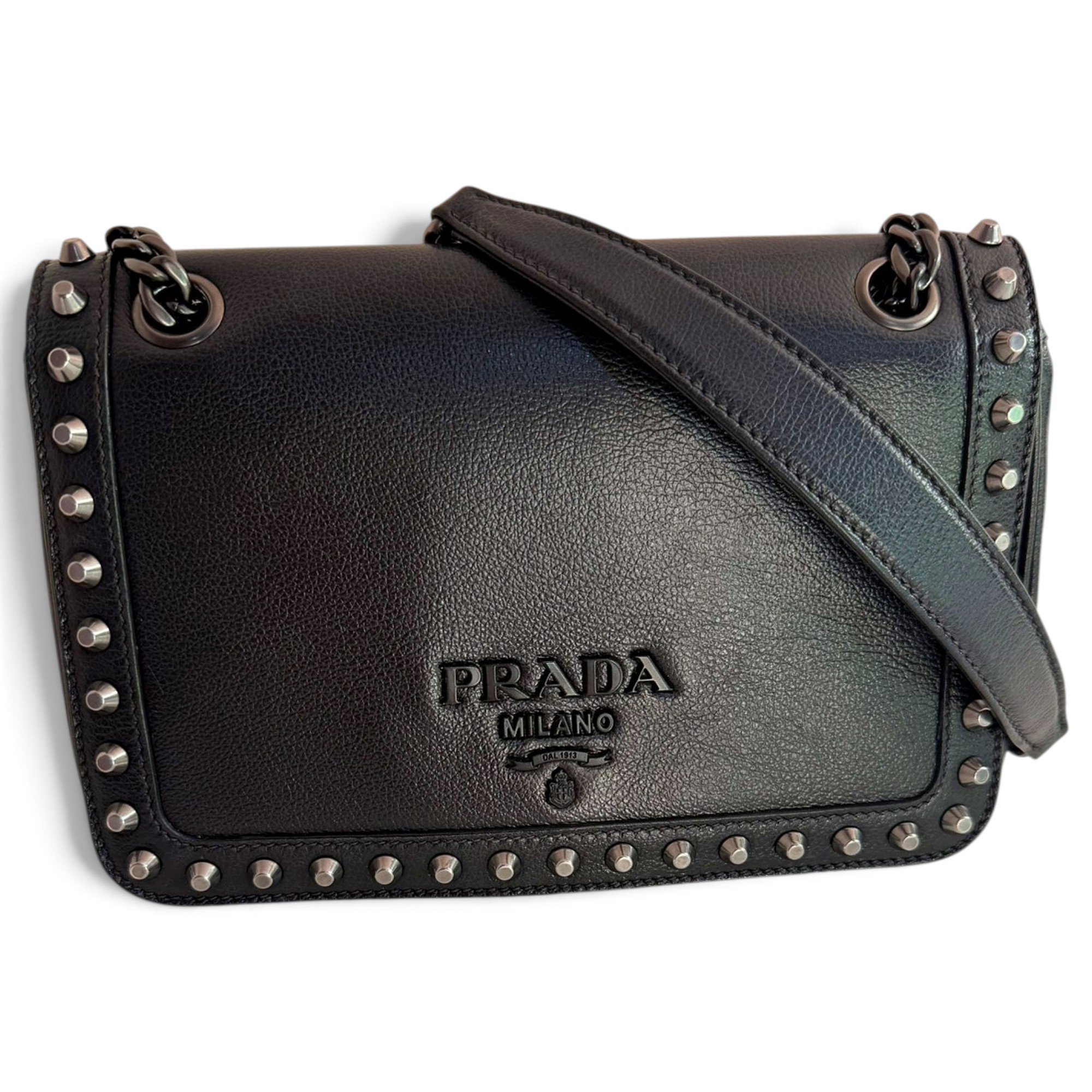 Leather handbag