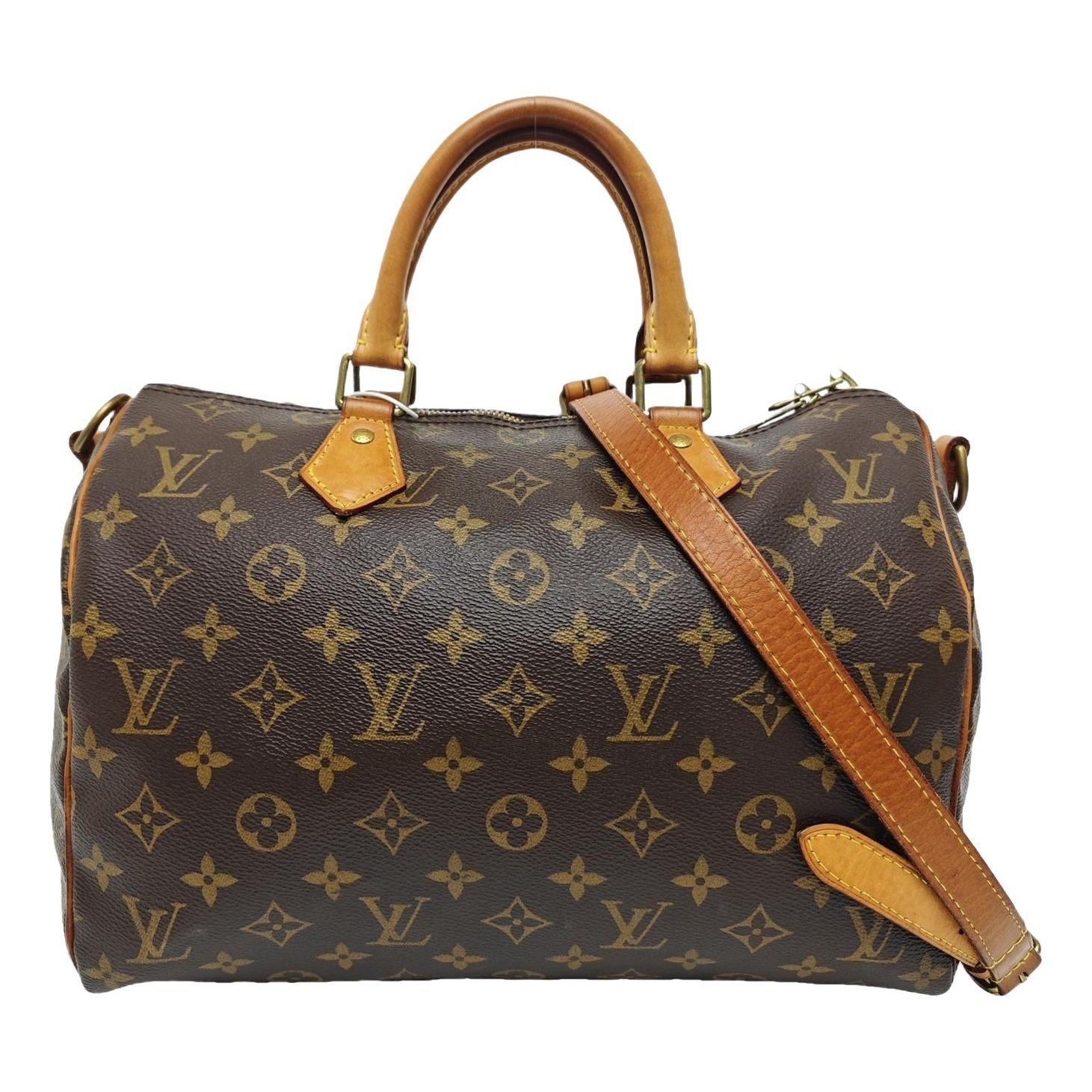 Nano Speedy / Mini HL leather handbag