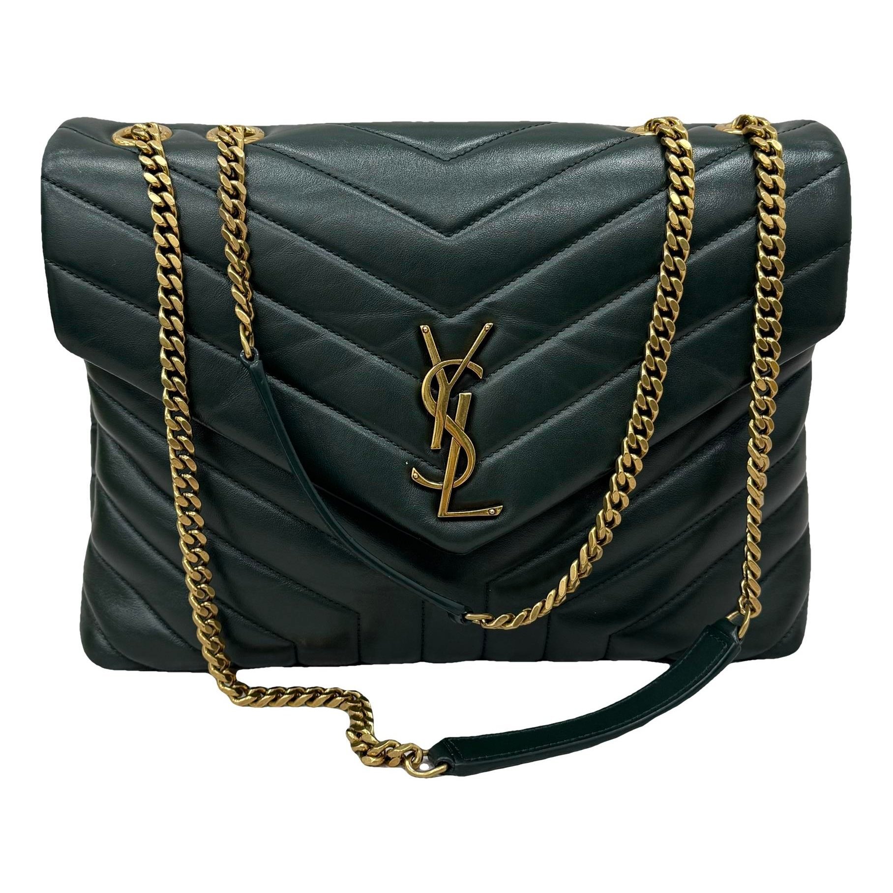 Loulou leather handbag