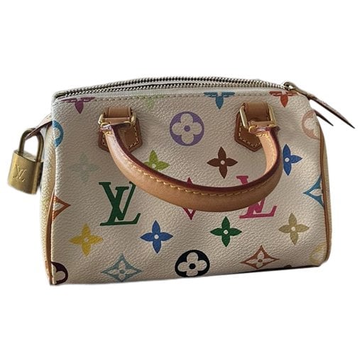 Nano Speedy / Mini HL leather handbag