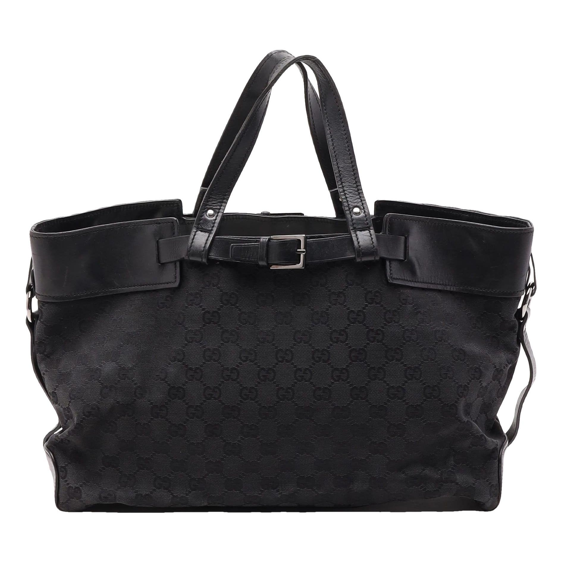 Leather tote