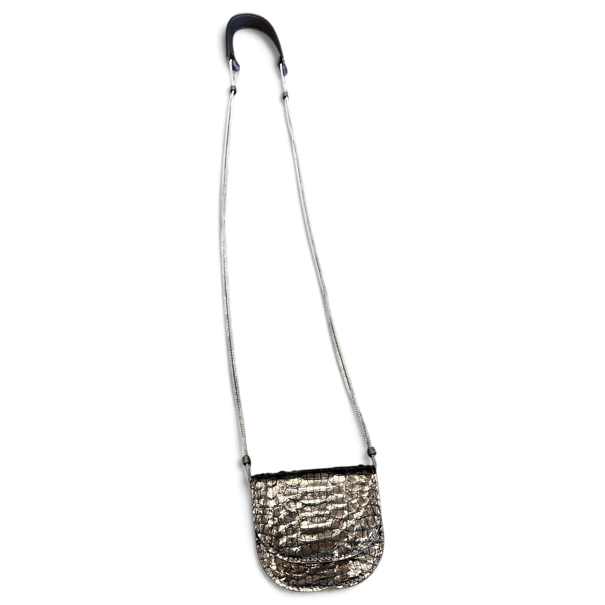 Leather crossbody bag