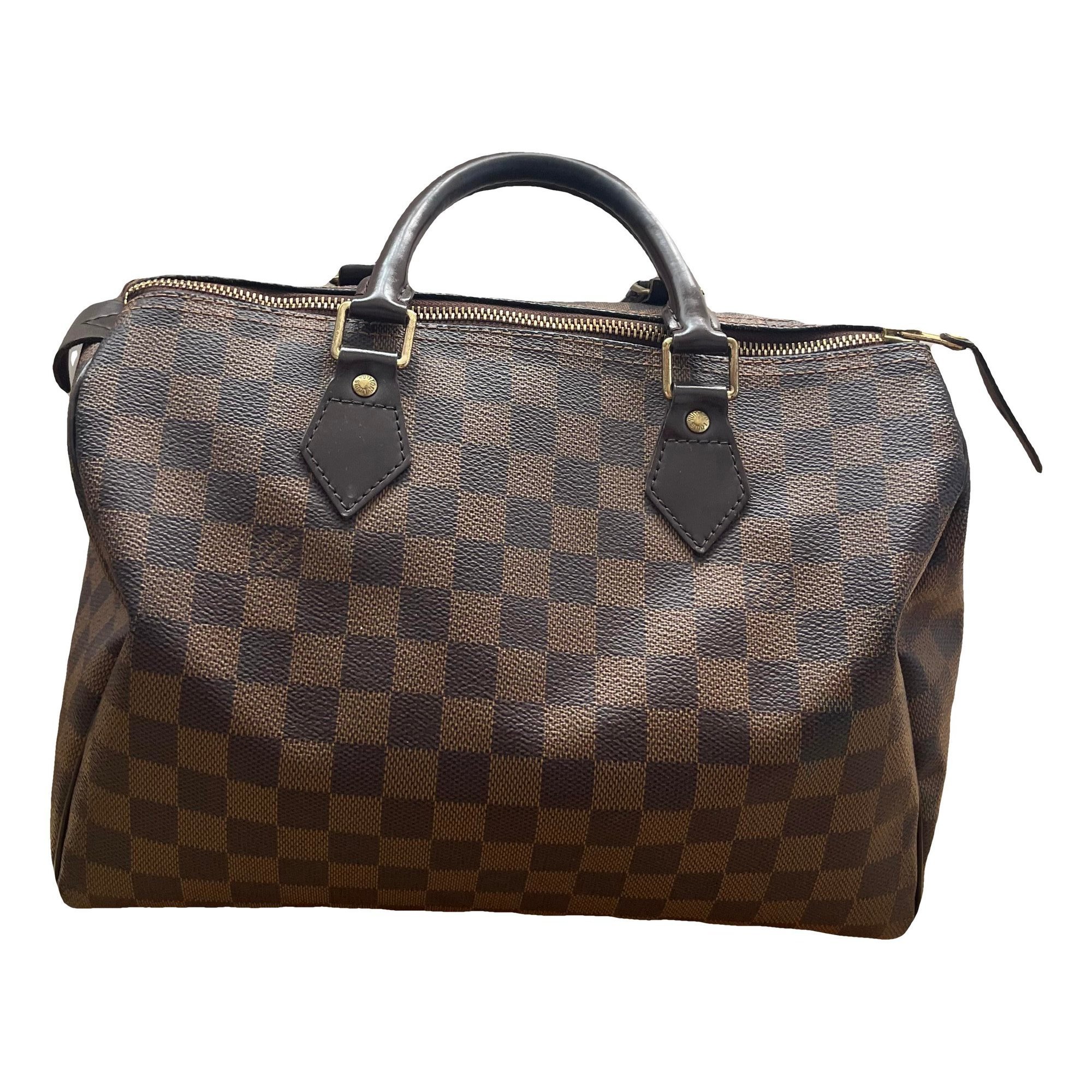 Speedy leather handbag