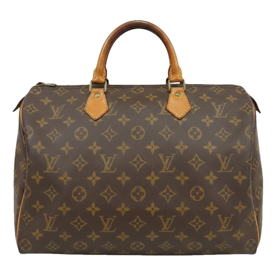 Speedy leather handbag