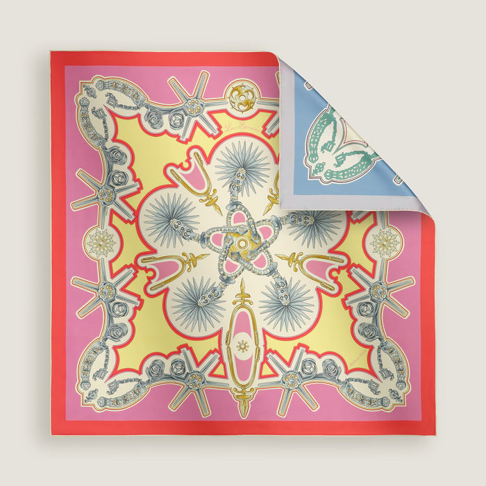 Les Eperons Double Face Scarf 90