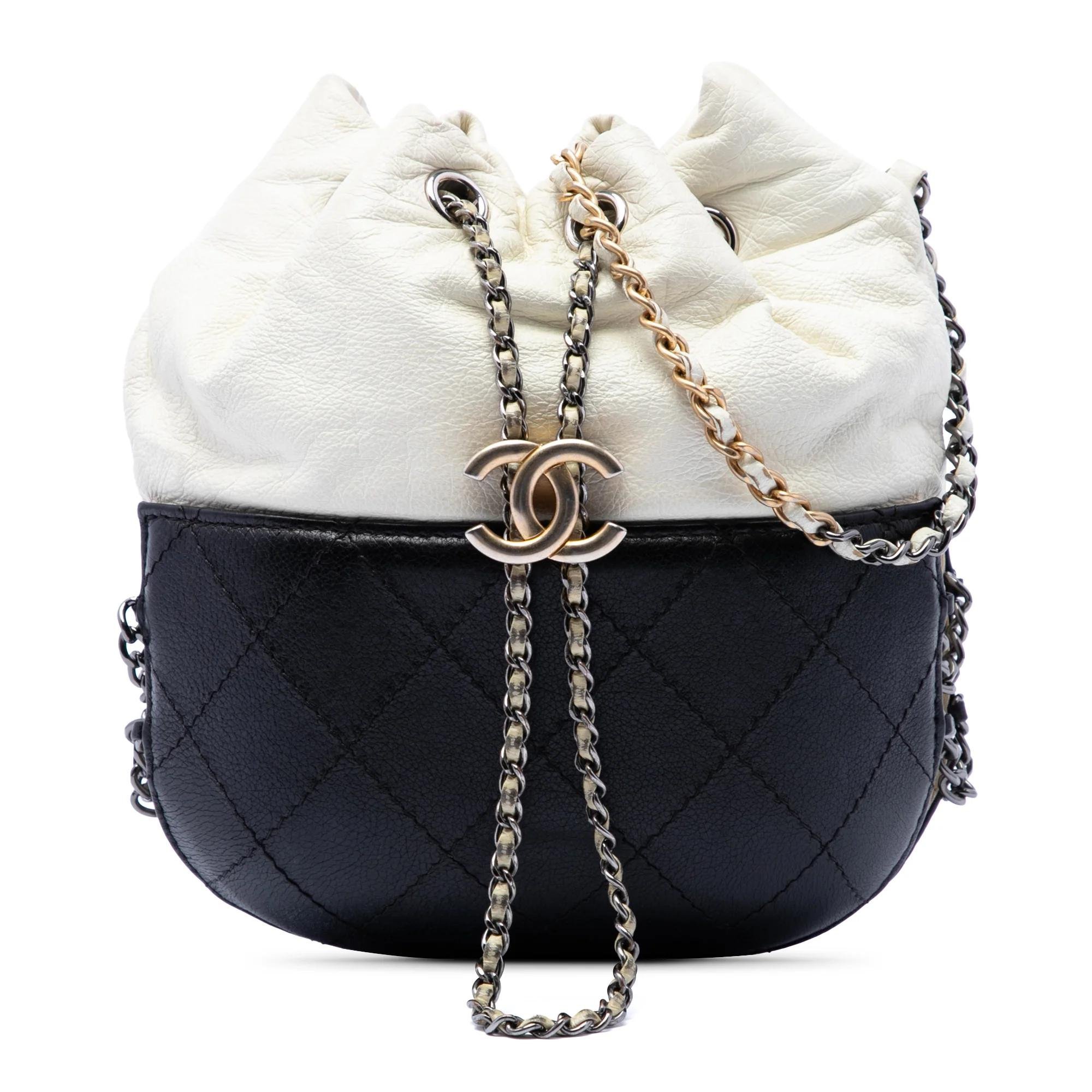 Gabrielle Bucket pony-style calfskin handbag