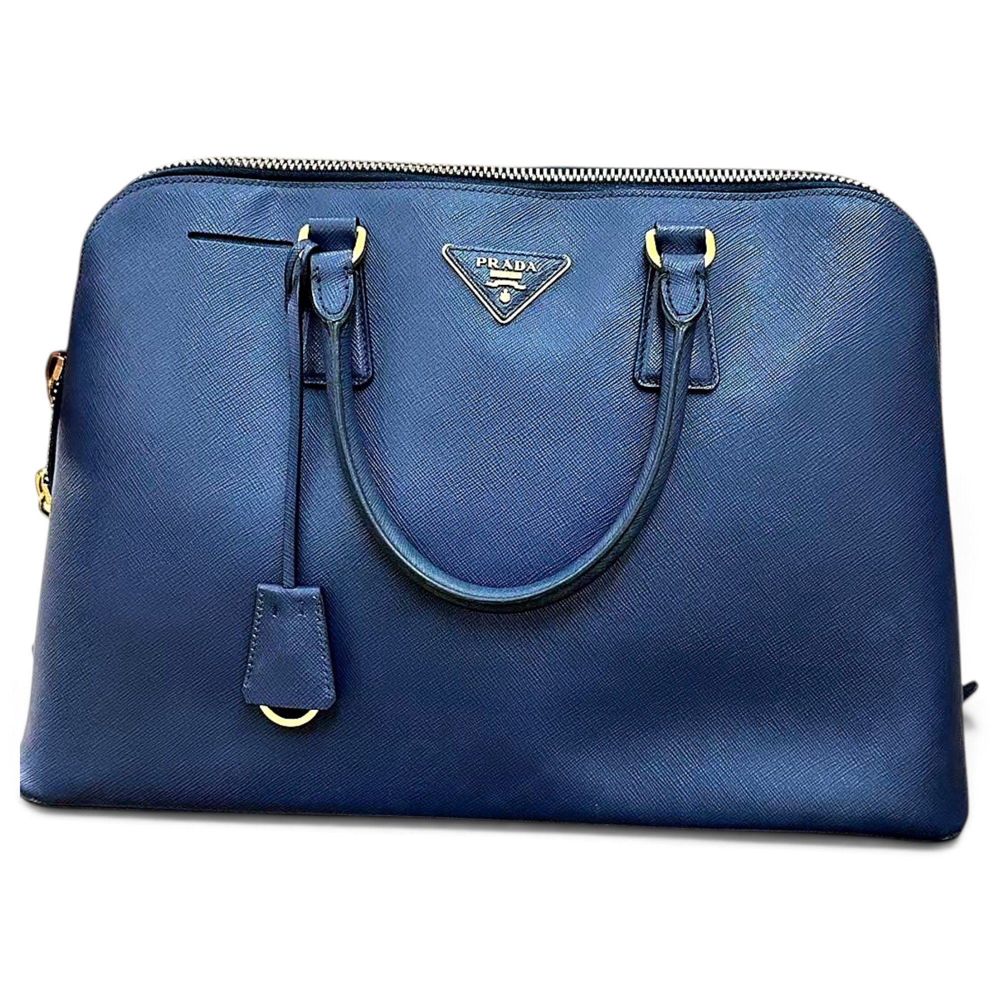 Promenade leather handbag