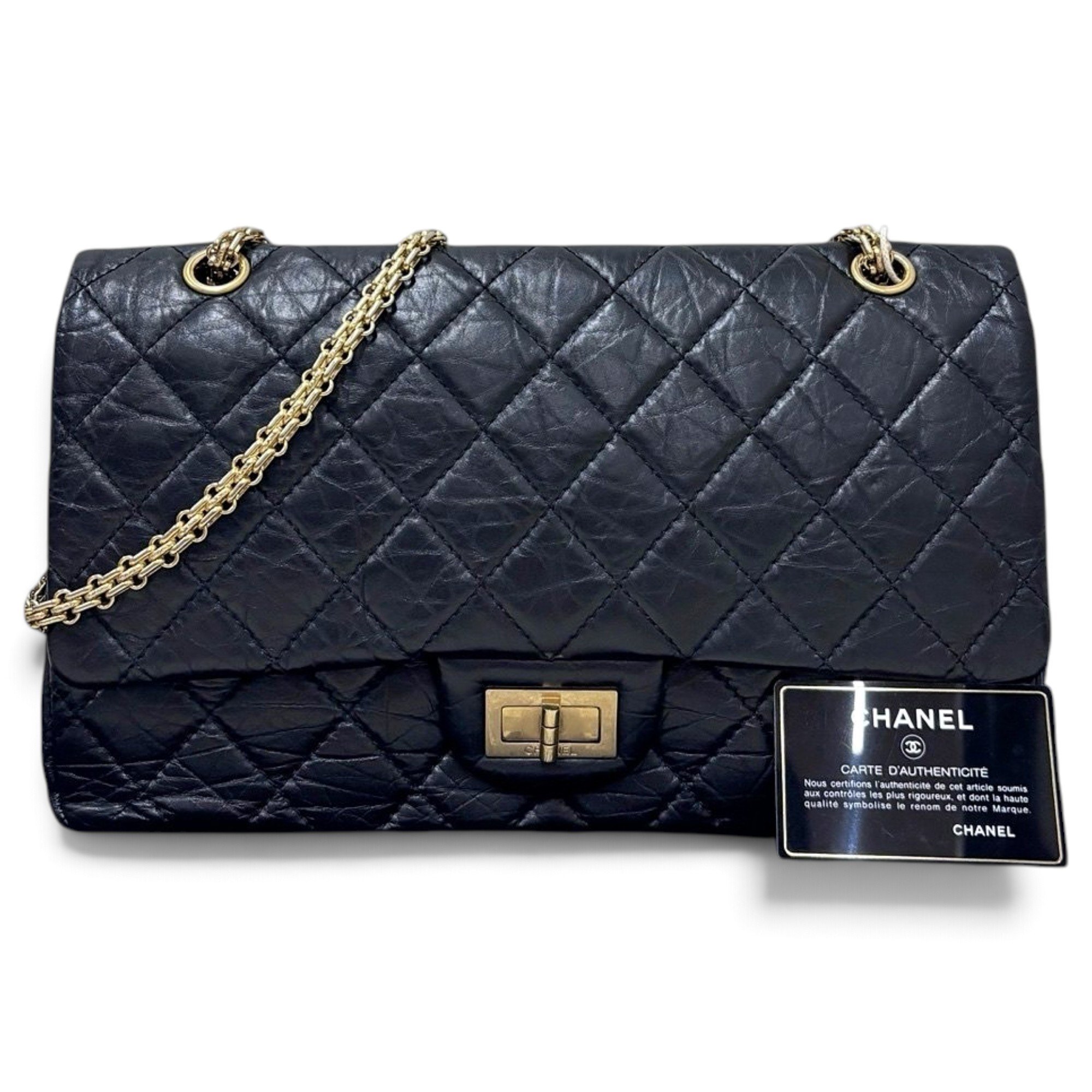 2.55 leather handbag