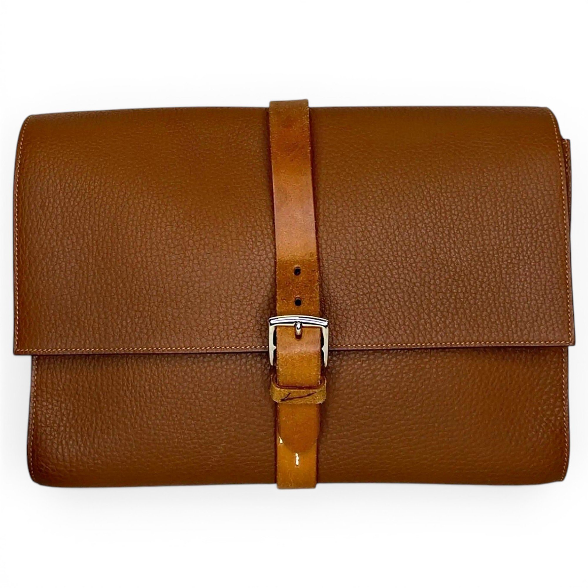 Etrivière leather crossbody bag