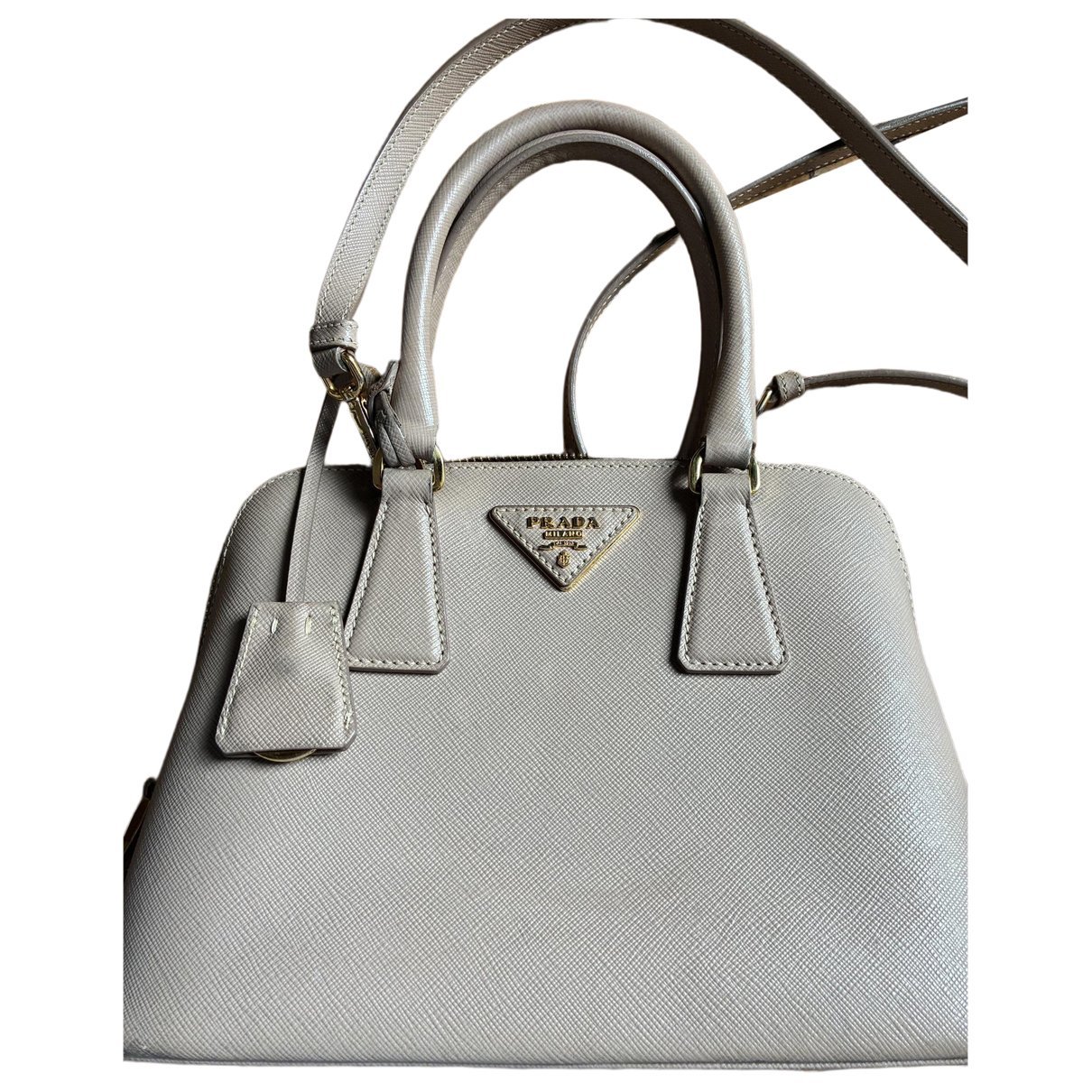 Promenade leather handbag