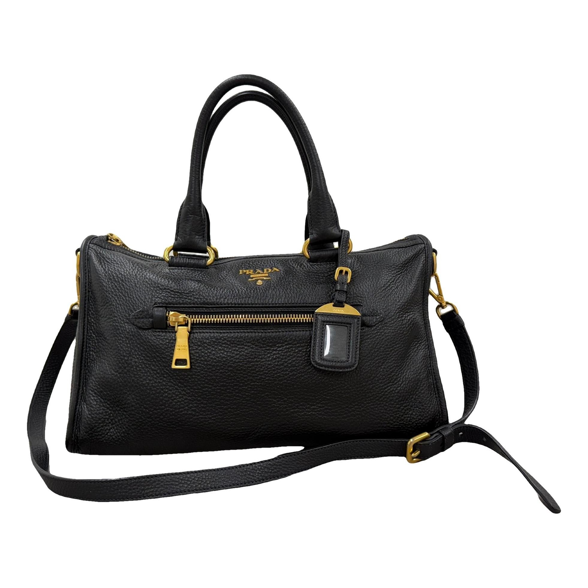 Leather tote