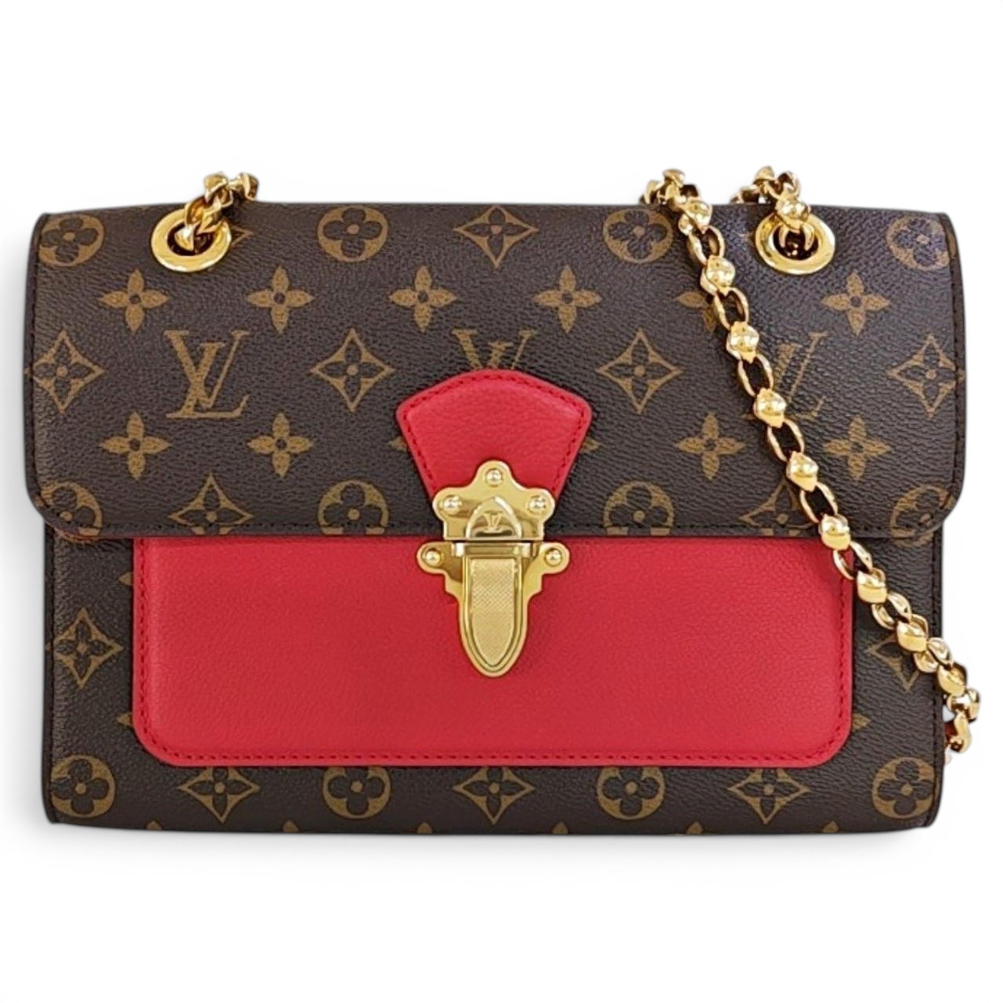 Victoire leather handbag