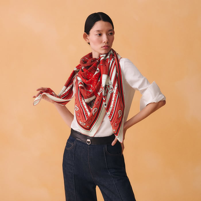Mors a Jouets Bandana Shawl 140