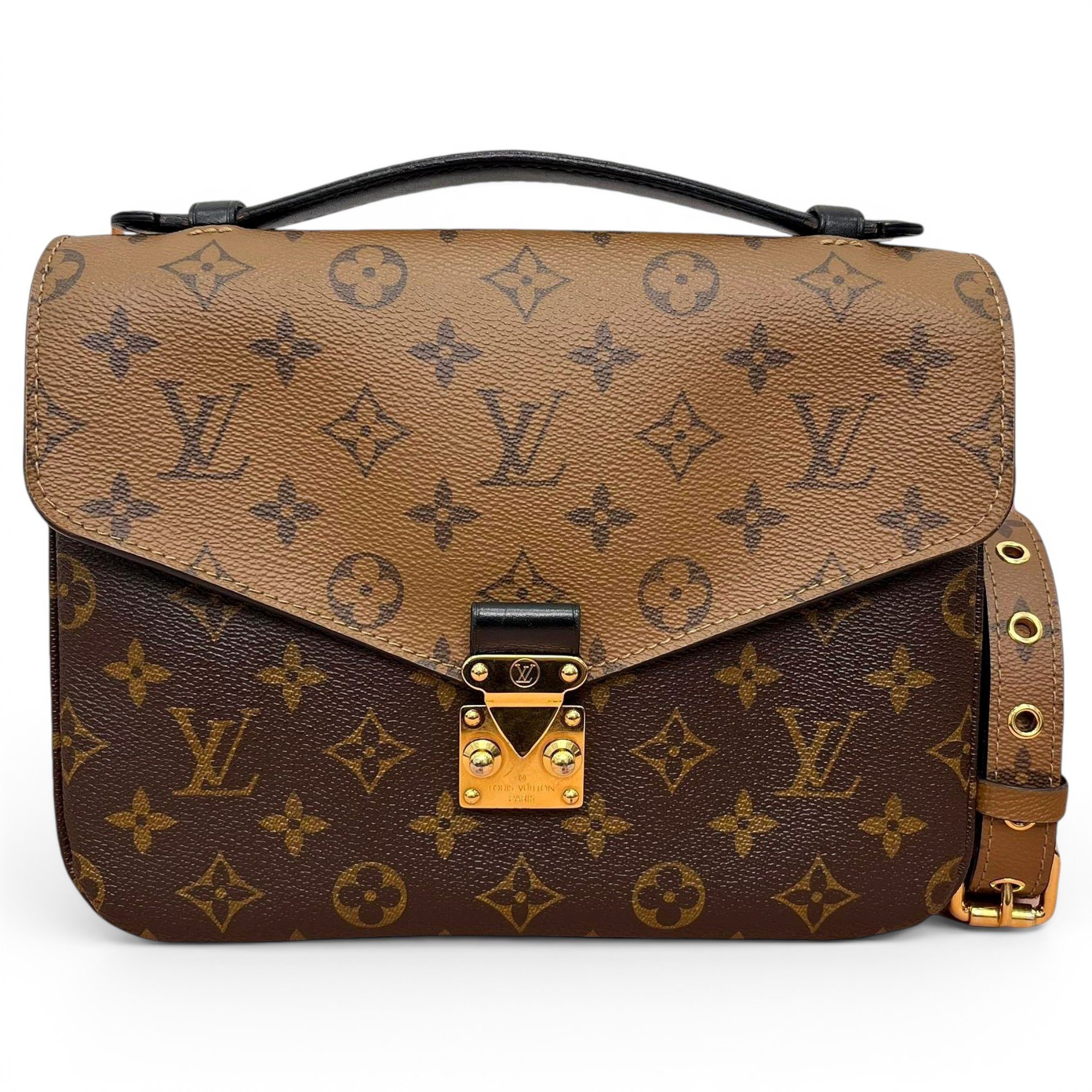 Metis leather handbag