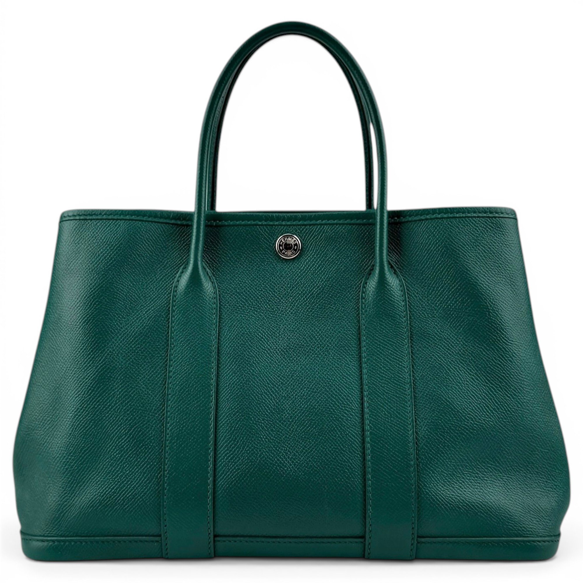 Garden Party leather handbag
