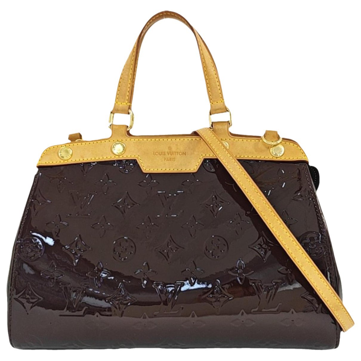 Bréa leather handbag