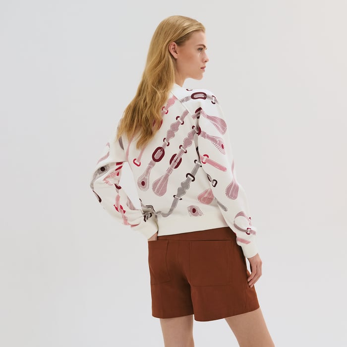 Blanc Naturel "Coaching Remix" Sweatshirt