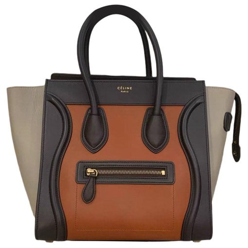 Luggage leather handbag