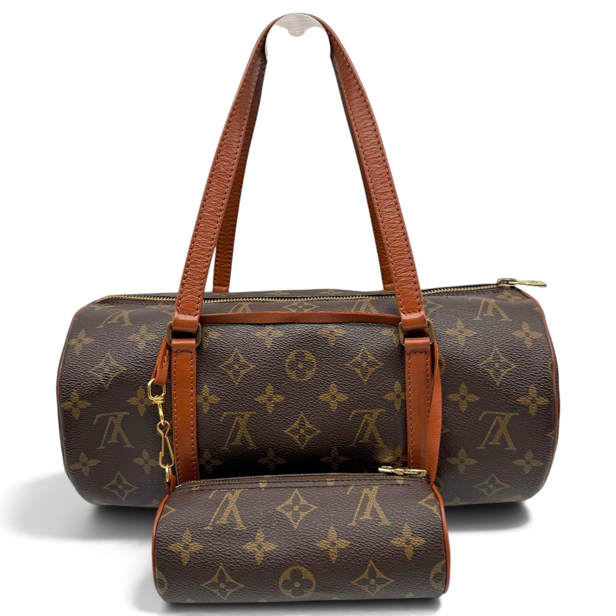 Papillon leather handbag