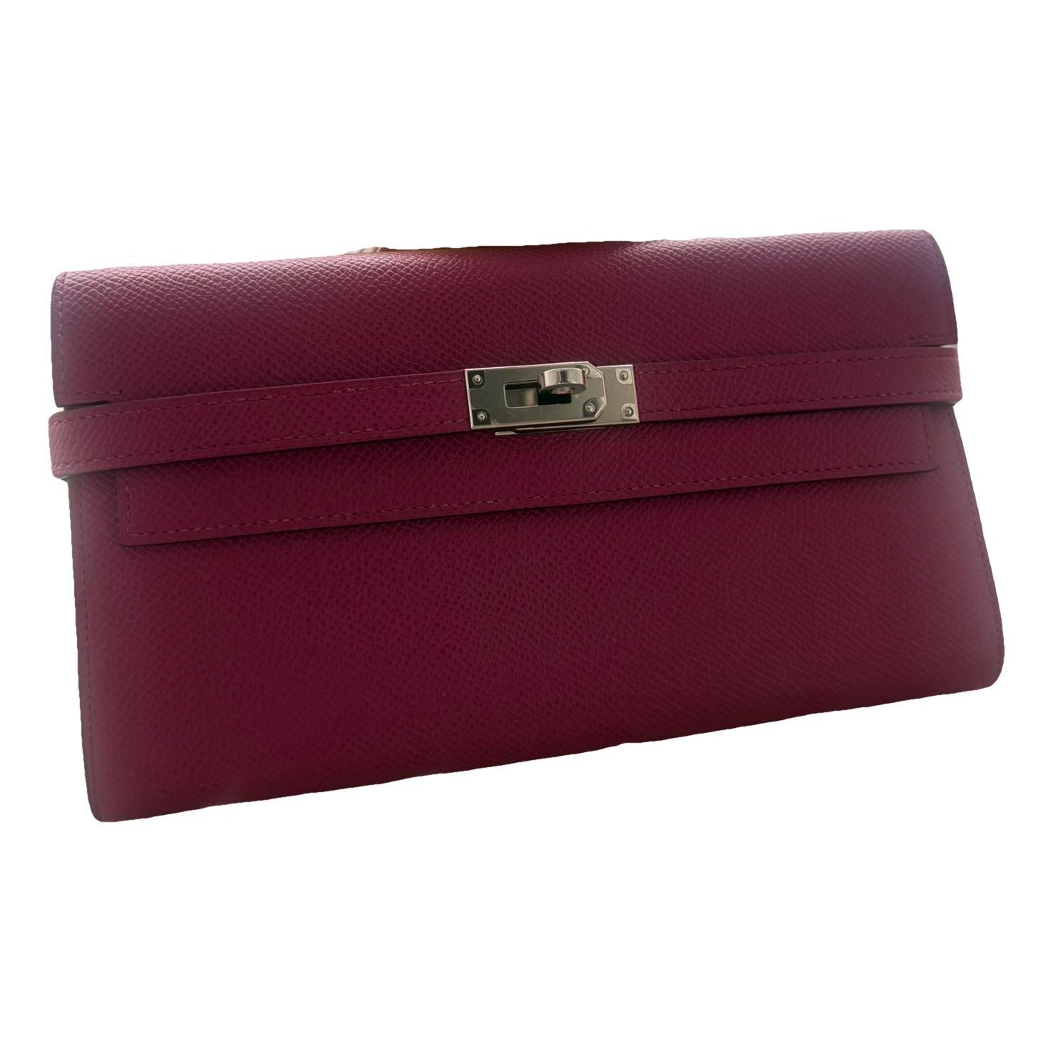 Kelly to go leather clutch bag