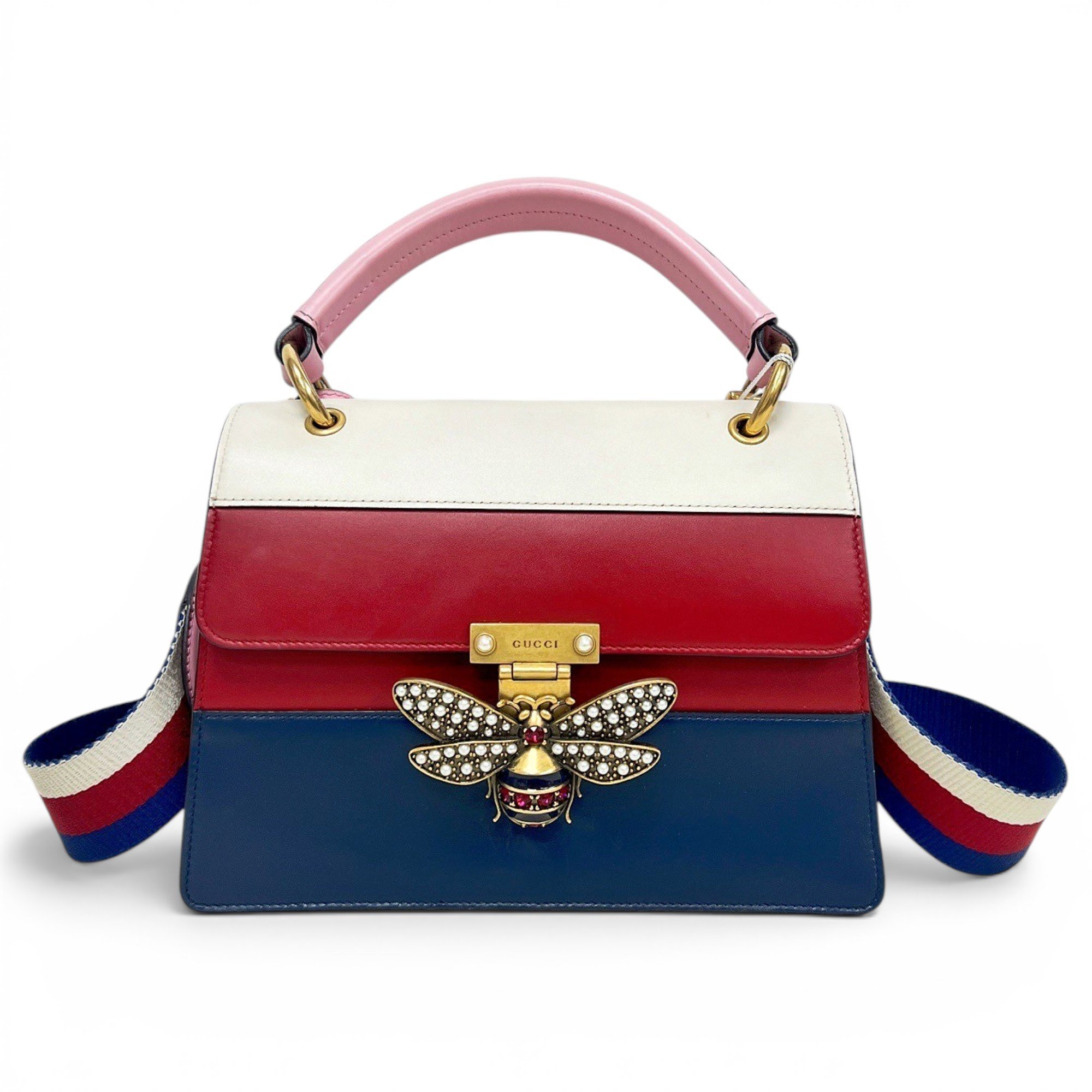 Queen Margaret leather handbag
