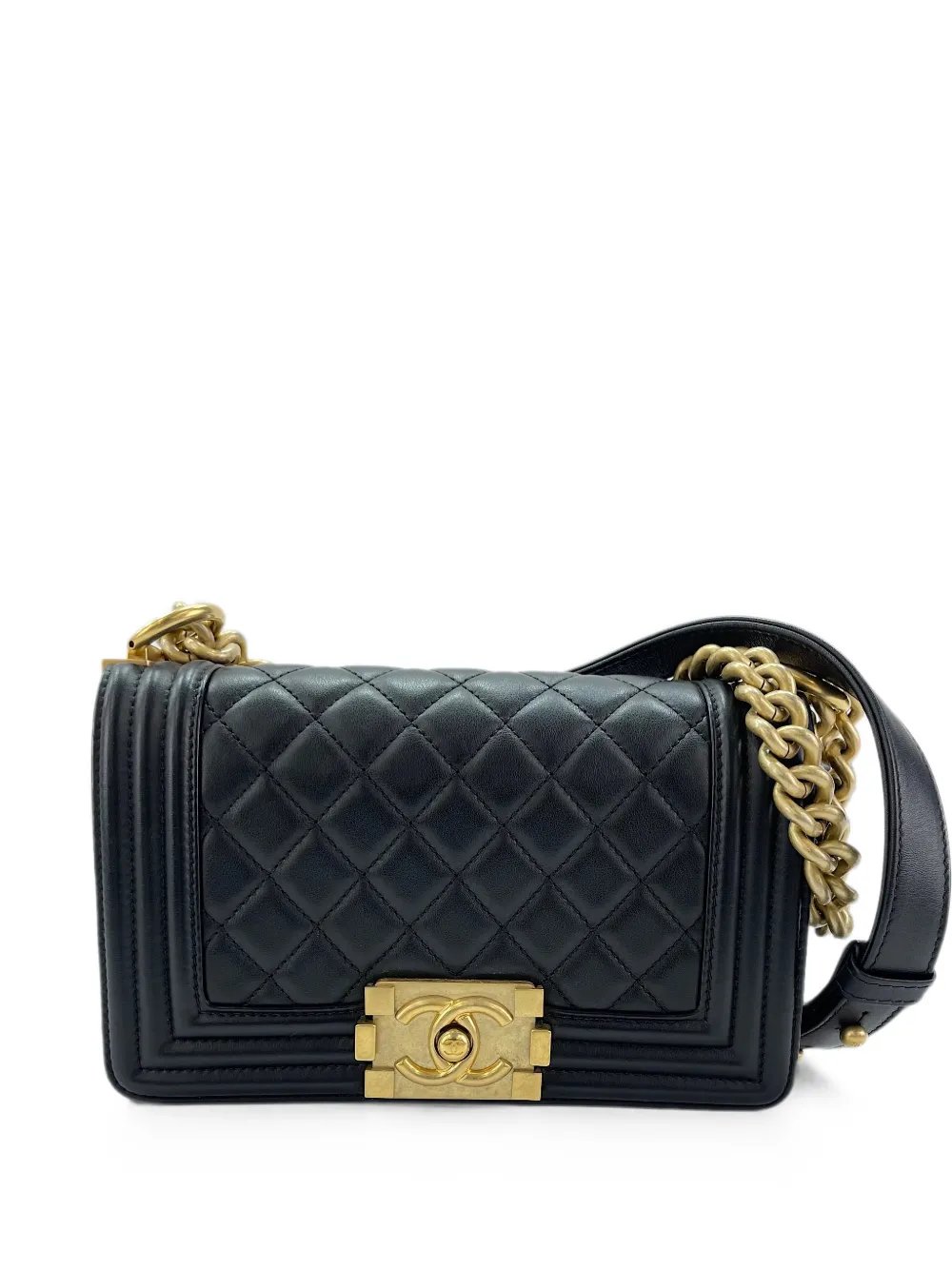 Boy Chanel quilted shoulder bag