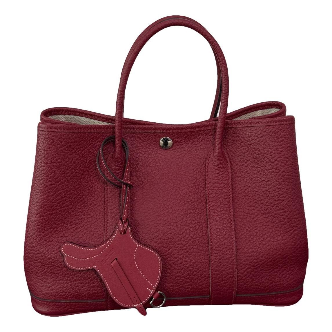 Garden Party leather handbag