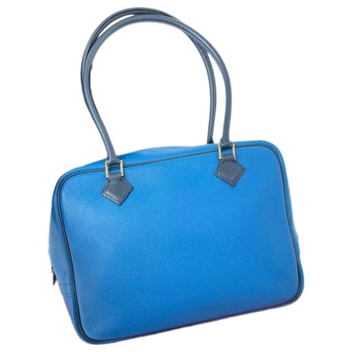 Plume leather handbag