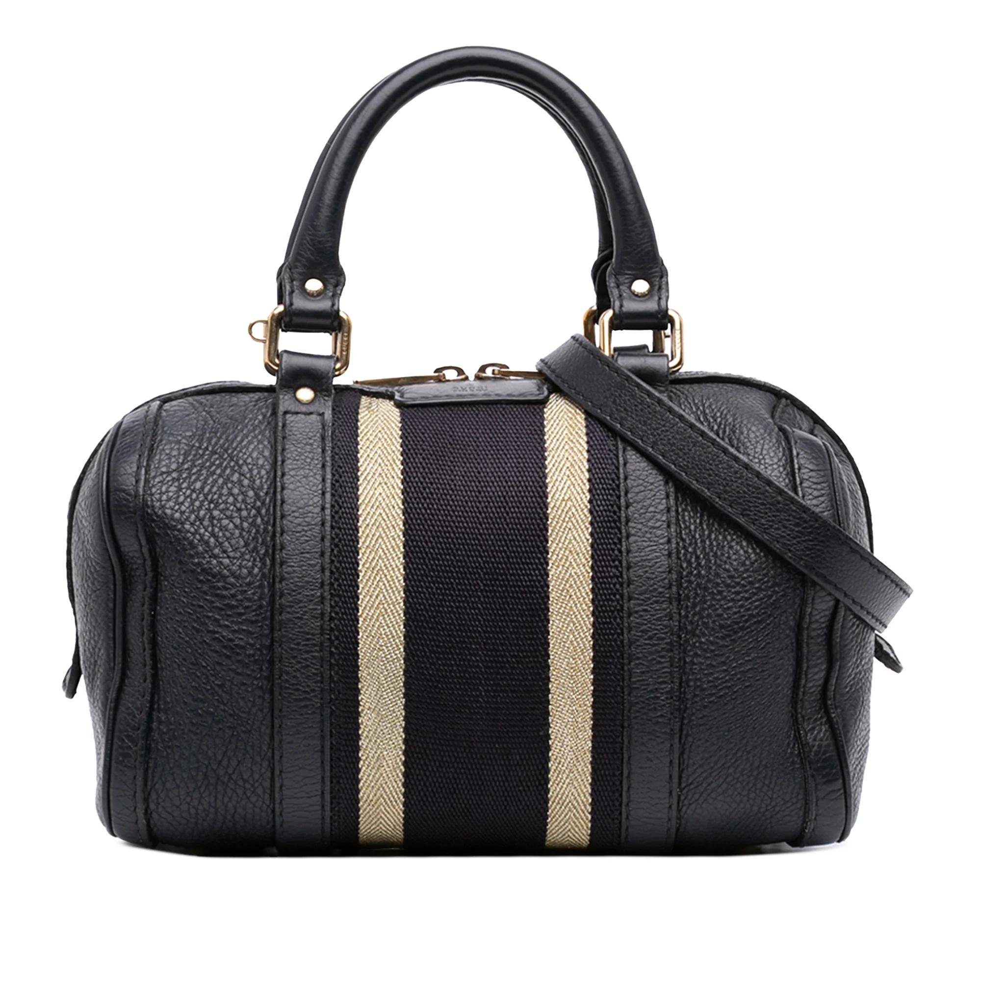Boston pony-style calfskin handbag