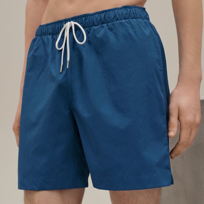 Bleu Amiral "H Fantome" Swim Trunks