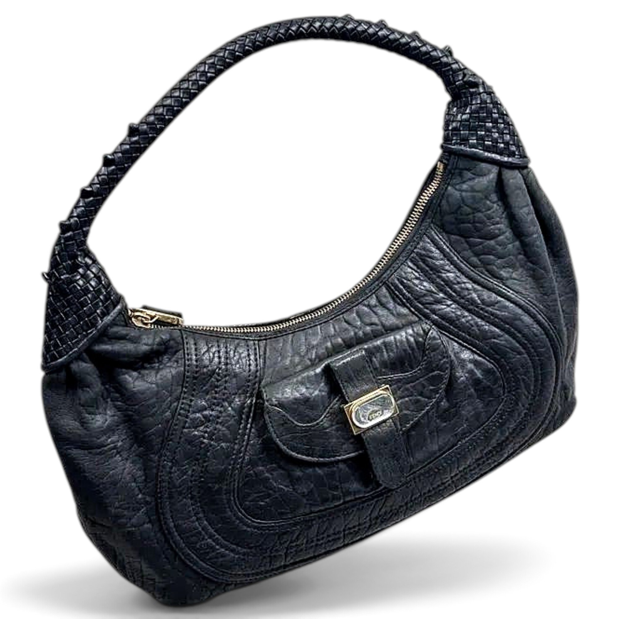 Leather handbag