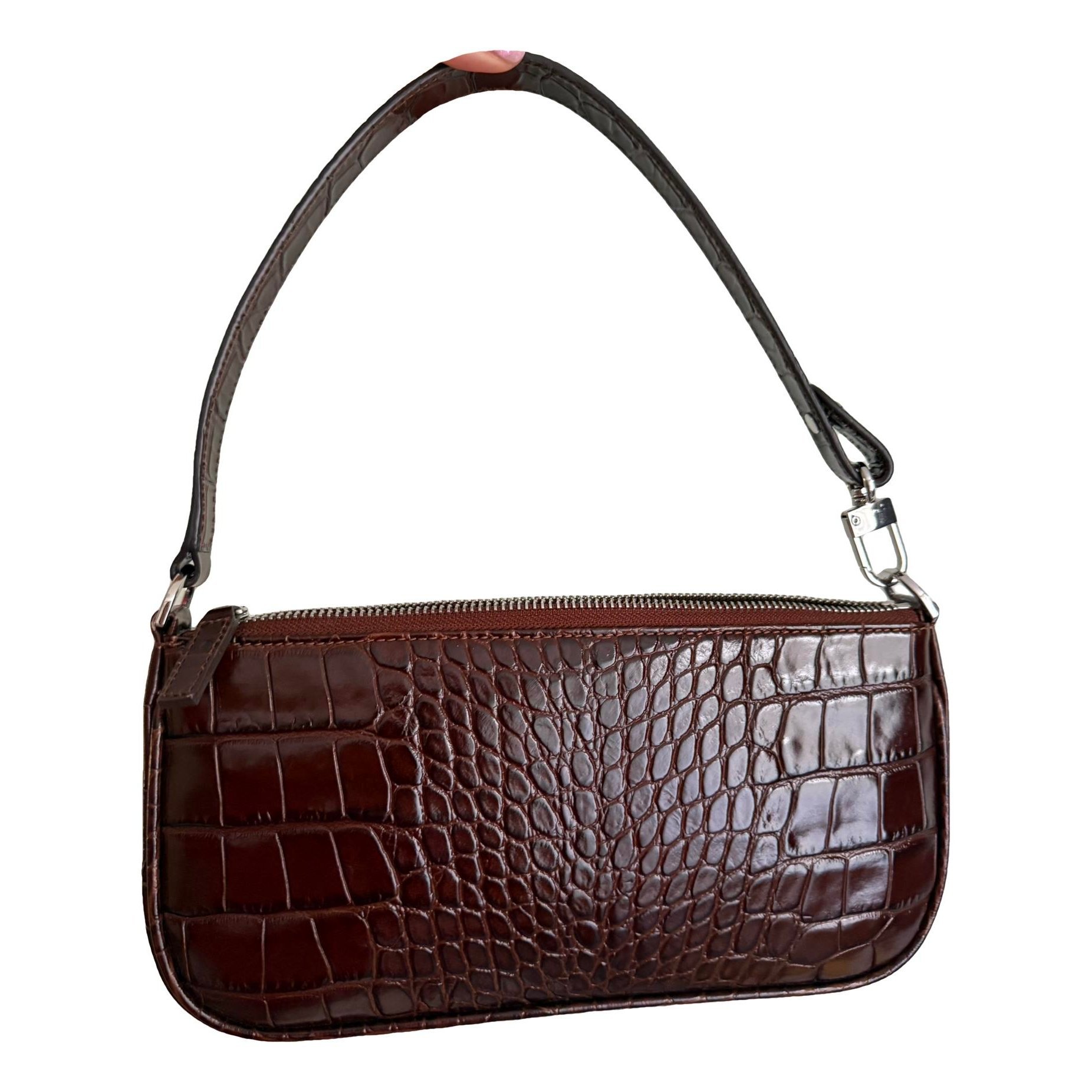By Far Rachel leather handbag