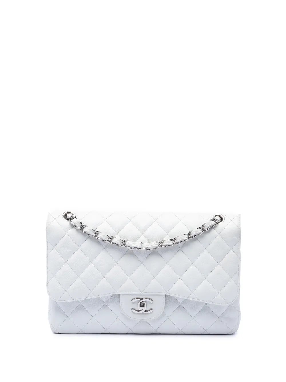 2010-2011 Jumbo Classic Caviar Double Flap shoulder bag
