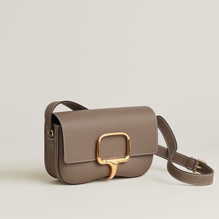 Étoupe Hermès Della Cavalleria Elan Bag