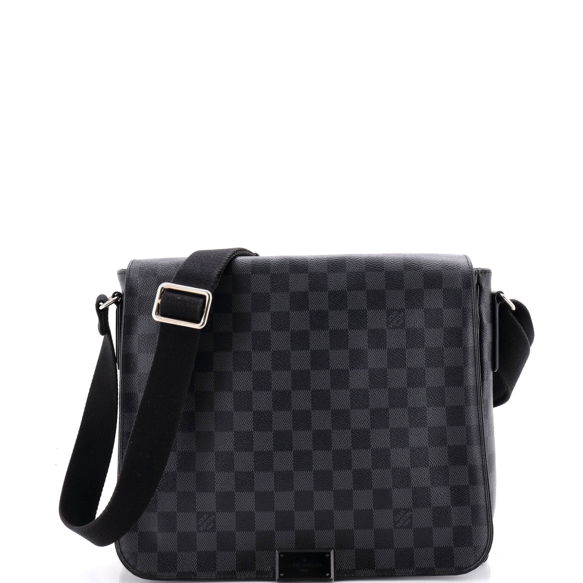 District Messenger Bag Damier Graphite GM