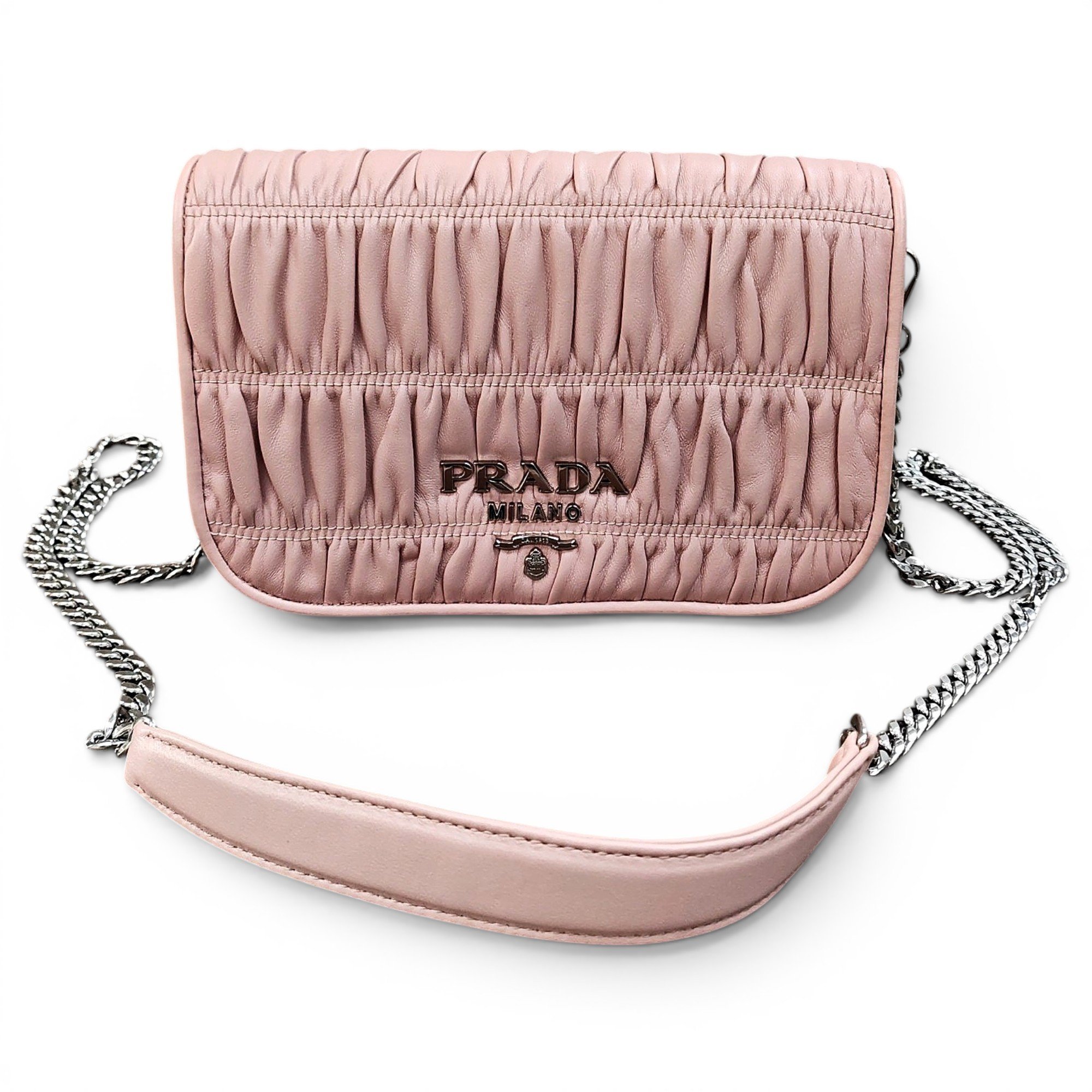 Leather crossbody bag