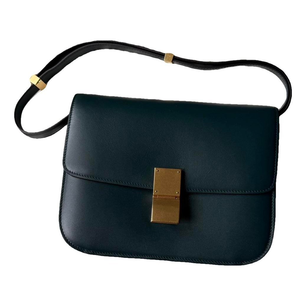 Classic leather crossbody bag