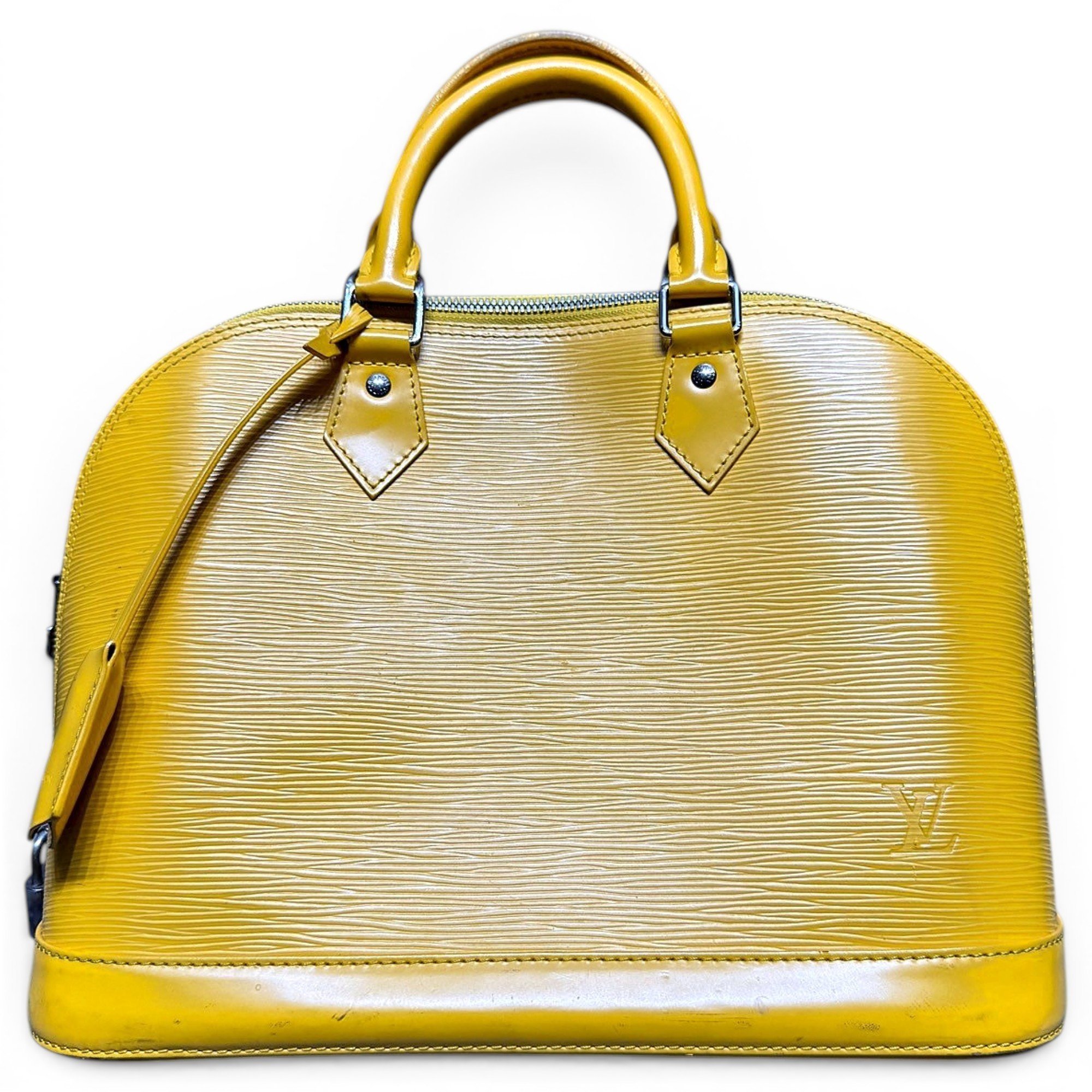 Alma leather handbag