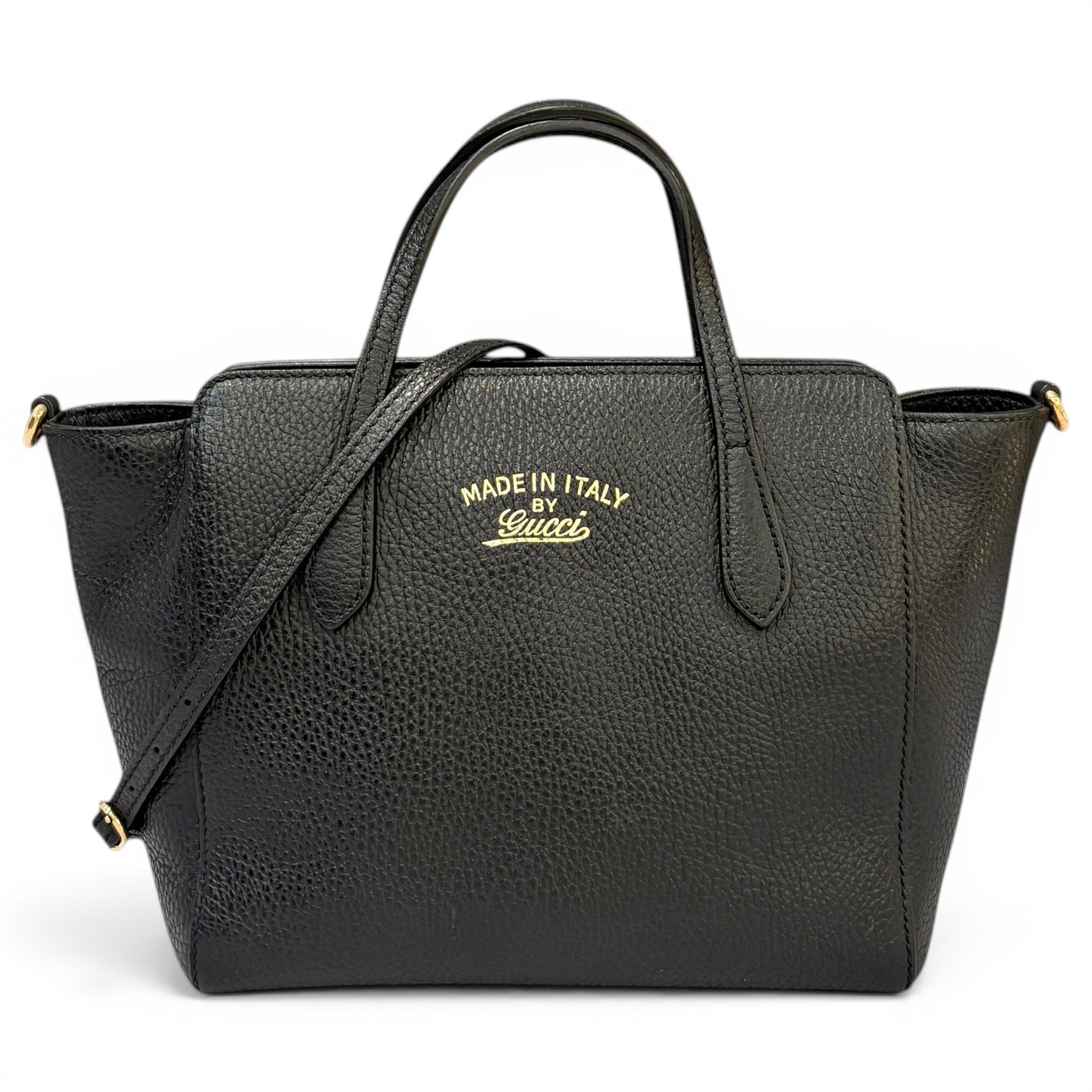 Swing pony-style calfskin tote
